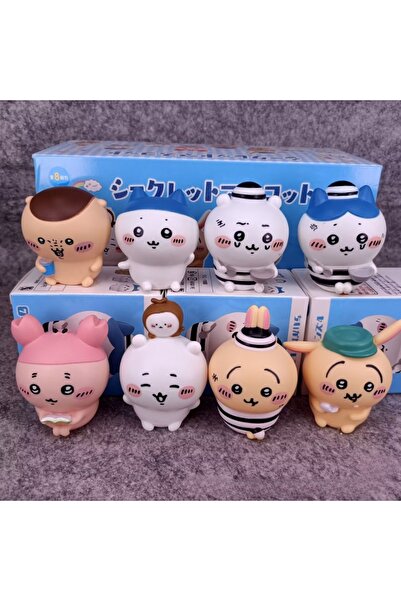 Choice Bandai 8pcs Anime Figure Chiikawa Kawaii Blind Box Toys Model Doll Col...
