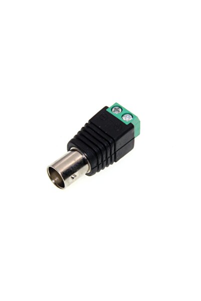 Choice قطعتان من موصلات BNC ذكر وأنثى، محول Coax Cat5 إلى BNC أنثى لكاميرات ا...