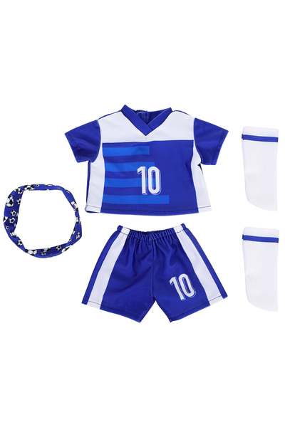 Choice blue 18inch American Doll Clothes Dress Pink Coat Outfit Newborn Doll ...