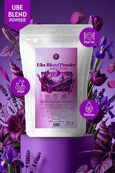Mim and More Ube Blend Powder - Ubeli Superfood Blend Powder, 100 g