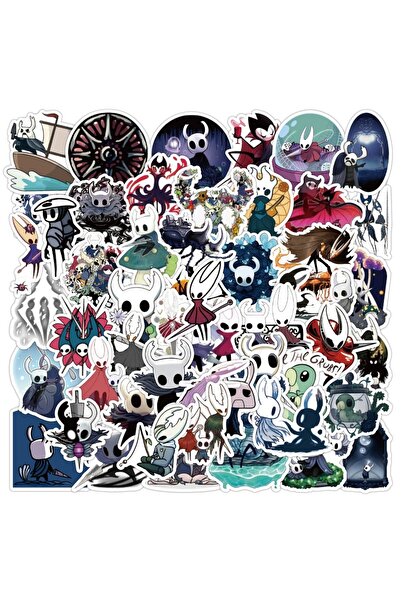 Choice A-50 قطعة 50/100 قطعة ملصقات جرافيتي مستوحاة من لعبة Hollow Knight الك...