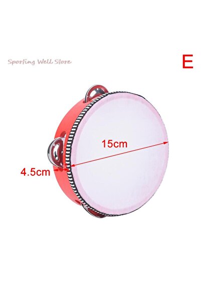 Choice3 E IRIN Hot 6" Musical Instruments Tambourine Drum Children Educationa...