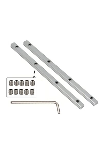 Choice WHITE Track Saw Guide Rail Connector Set Replacement Wooden Board Cutt...