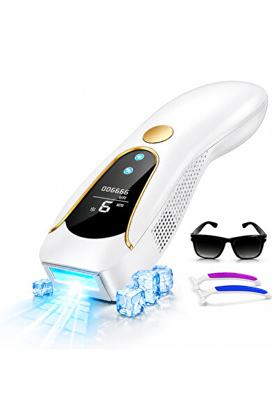 eGROW Epilator IPL eGROW® PRO SOFT SKIN, 9 Trepte, 999.999 impulsuri, fata, c...