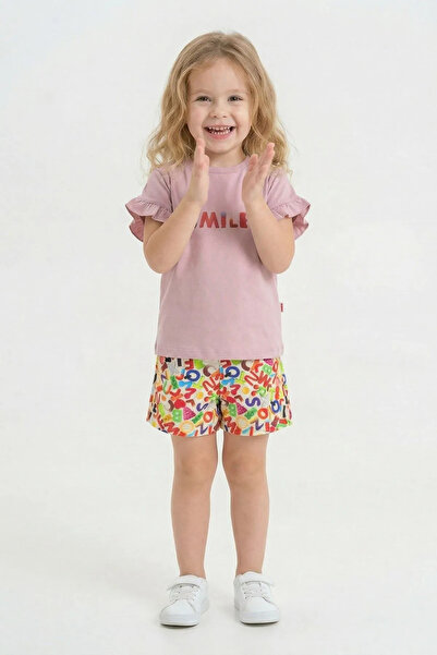 Haribo 2-8 Years Licensed Girl's Suit-Powder