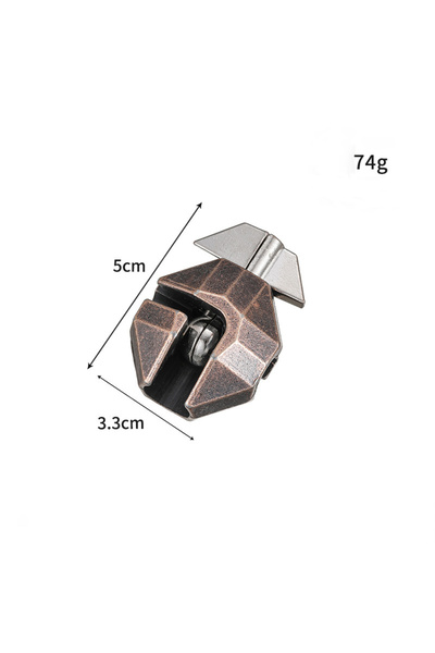 Choice1 8 Lock Puzzles Classic IQ Metal Brain Teaser Magic Baffling Puzzles G...