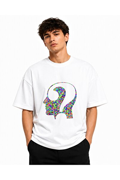 Inscriptie Tricou Unisex Bumbac Premium Casual " Semne de Intrebare ale creie...