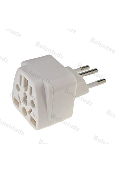 Choice WHITE Universal Switzerland Plug Adapter 3 Pin EU Euro AU US UK To Swi...