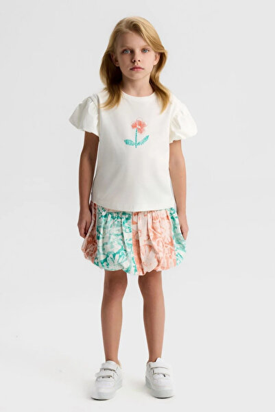 HAUSEkids Set pentru fete Elsa Bloom, 4-8 ani - Ecru