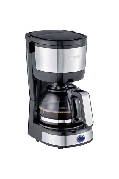 Severin KA 4808 750W 0.5L 4 cesti Mentinere la cald Inox/Negru