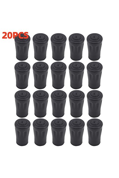 Choice 20Pcs 20pcs Non-slip Trekking Sticks Protector Cap Tip Walking Stick B...