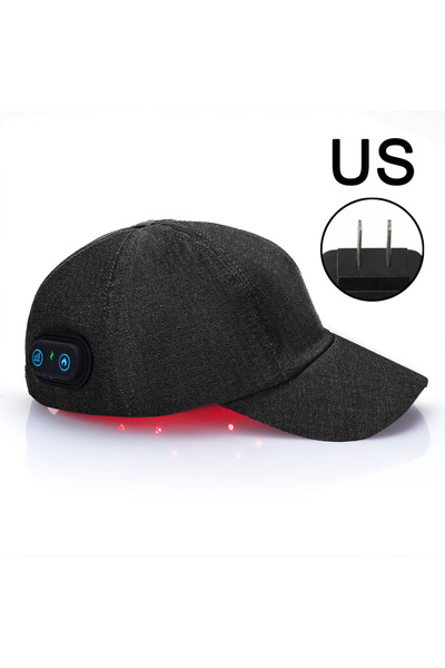 Choice5 Black-US plug New Infrared LEDs 660nm&850nm Red Light Therapy Hair Gr...