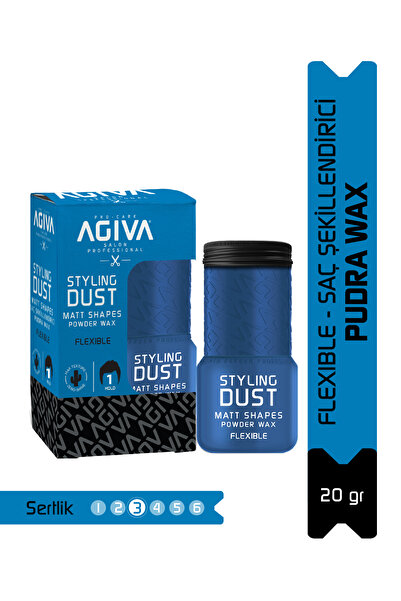 agıva Saç Pudrası 01 Mavi (Esnek Tutuş)