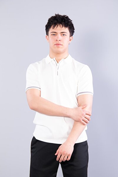 Mckanzie 4667 Collared Modal T-Shirt