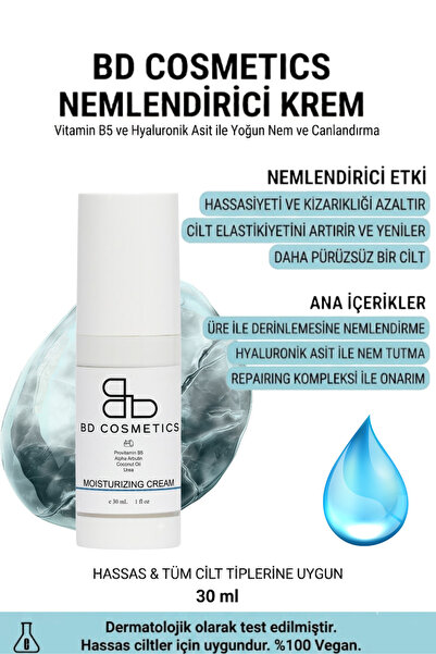 Bd Cosmetics Nemlendirici Krem 30 ml