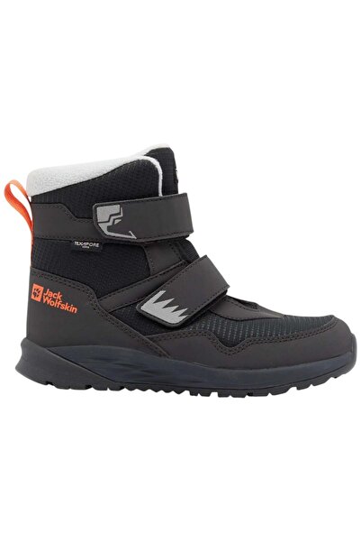 Jack Wolfskin Ghete pentru băieți Polar Bear-B Texapore MID VC FW 2025-Negru-39
