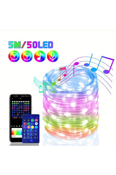 Choice1 5m LED String Light Smart IC LED String Light WS2812 Bluetooth Fairy ...