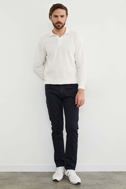 Fulla Moda slim fit Jean cu fermoar