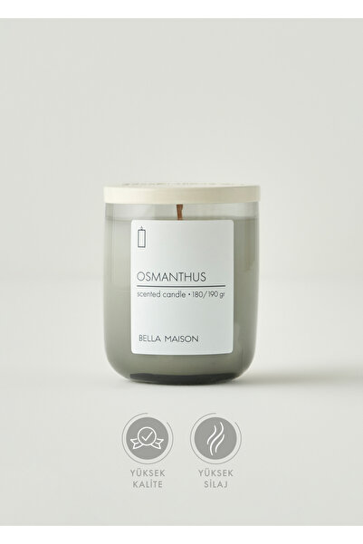 Bella Maison Osmanthus Ahşap Fitilli Soy Wax Mum