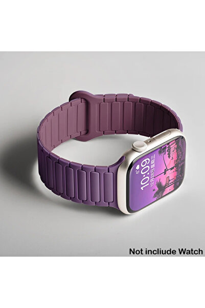 Choice 38 40 41 S10 11-42mm Purple Silicone Strap for Watch 46mm 42mm 49mm 45...
