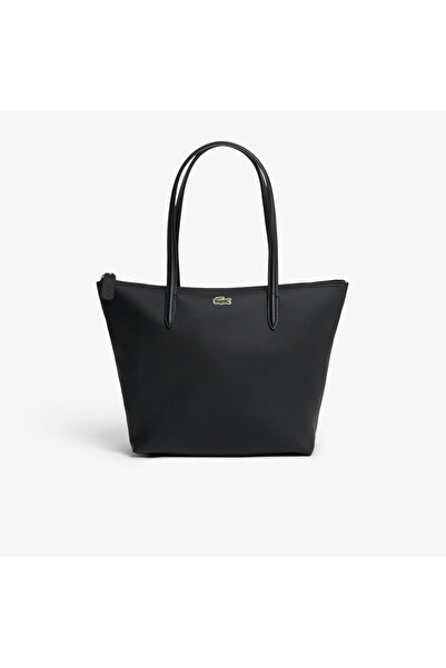 Lacoste Small L.12.12 Kadın Siyah Omuz Çantası