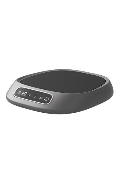 Choice Silver Thermostatic USB Heating Coaster with 3-Speed Adjustment for Ho...