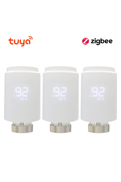 Choice3 صمام ترموستاتي ذكي من تويا ME172 مكون من 3 قطع، متوافق مع نظام Zigbee...