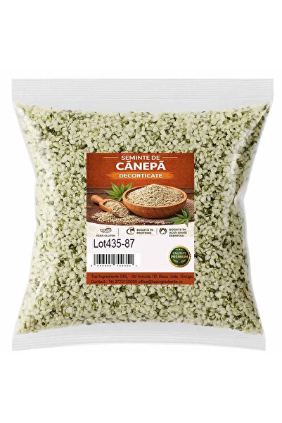 Top Ingrediente Seminte de Cânepă Decorticate - 250g