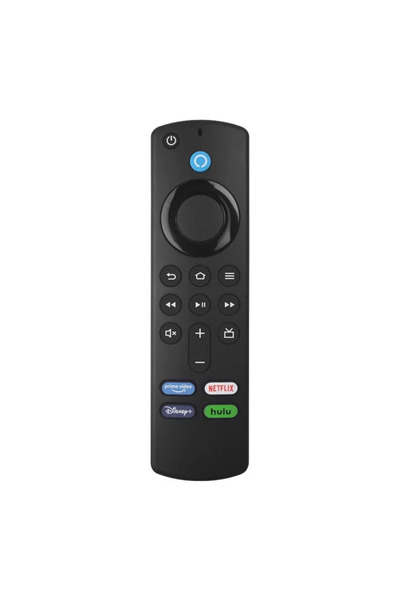 Choice جهاز تحكم عن بعد بديل صوتي L5B83G أسود اللون متوافق مع Fire TV Stick 2...