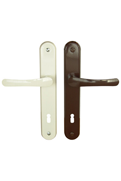 Evotools Mânere clasice cu garnitură P 85 mm Alb 85 mm