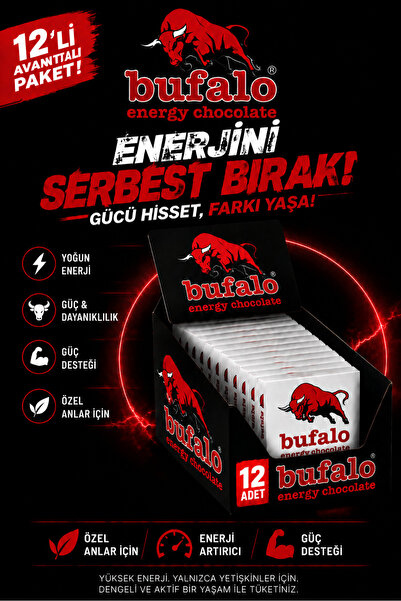 bufalo ÇİKOLATA 12 Lİ KUTU