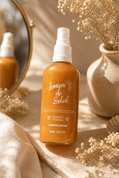 AMOUR DE LA NATURE LUMİERE DE SOLEİL IŞILTILI SİMLİ NEMLENDİRİCİ YAĞ 100ML