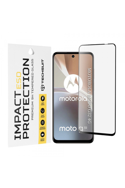 Motorola Folie de protectie Ecran Techsuit pentru Moto G32, Sticla Securizata...