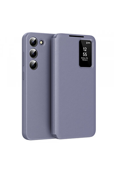 Samsung Husa pentru Galaxy S23 S911, Techsuit, SmartView, Mov
