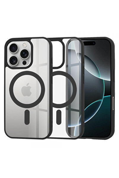 Apple Husa MagSafe pentru iPhone 16 Pro, Techsuit, Pro, Neagra