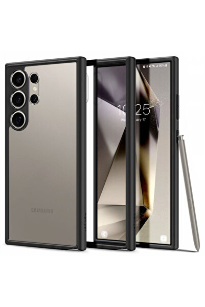Samsung Husa pentru Galaxy S24 Ultra S928, Spigen, Ultra Hybrid, Neagra Mata