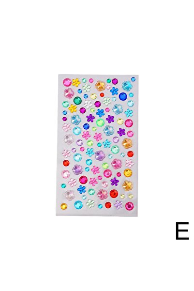Choice1 E Children 3D Gem StickersDIY Acrylic Diamond Crystal Self Adhesive S...