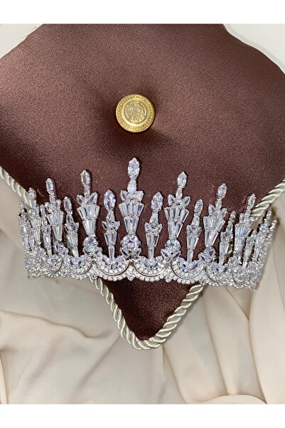 sitrini Mirella Bridal Crown Wedding Crown Zircon Stone Crown