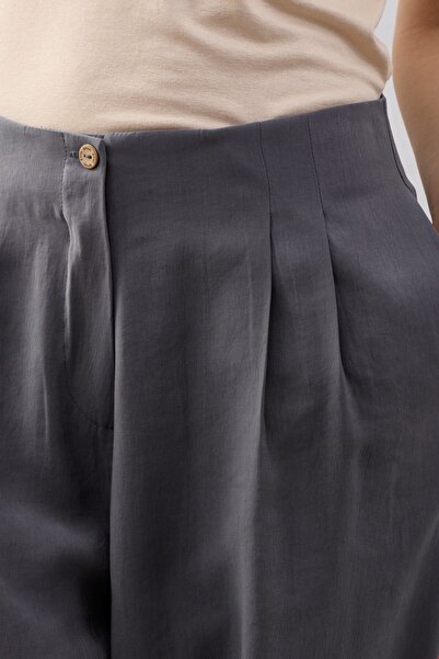 QANU Violet Pantolon Füme