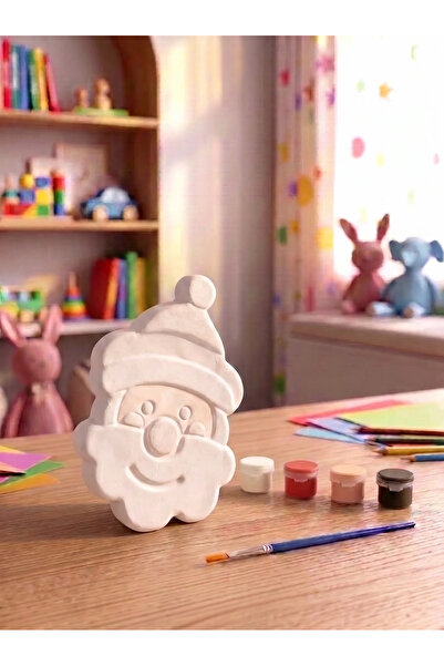 Tabdiko Stone Painting Hobby Set with Santa Claus Figure