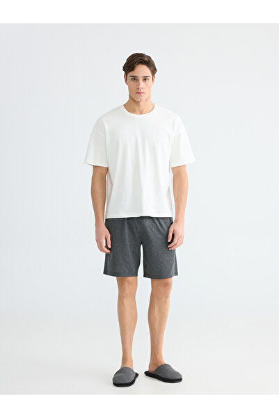 LC Waikiki Two Mt Shop Quality Standard Fit Men's Pajama Bottom Shorts