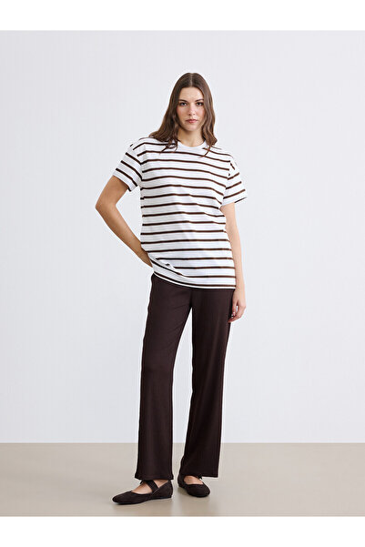 LC Waikiki Alita city: women's textured pants with elastic waistband – the al...