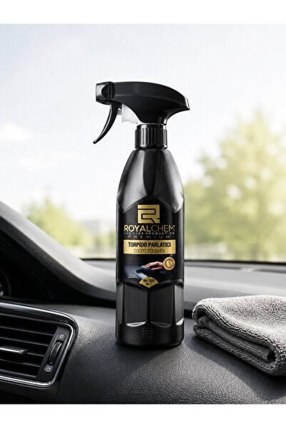 ROYALCHEM CAR CARE PRODUCTION 500 ML Premium Torpido Parlatıcı Temizleyici Ko...