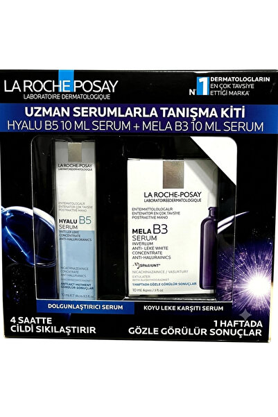 La Roche Posay Mela B3 Leke Karşıtı Serum 10 ml + Hyalu B5 10 ml