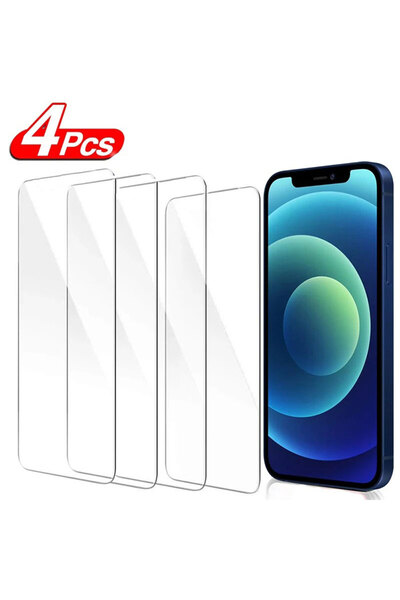 Choice37 iphone 11 4 Piecs GLASS 4PCS Protective Glass on For iPhone17 13 11 ...