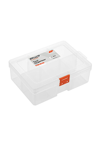 Lawazim Pro7 Multi Purpose Storage Tool Organizer -7inch- Transparent Water-P...