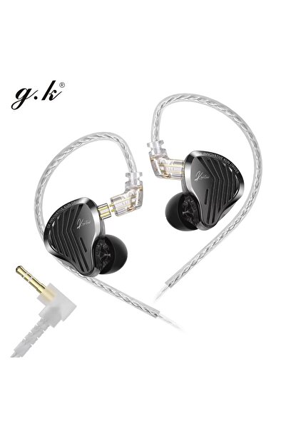 Choice No Mic GK KUNTEN Dynamic Drive Headphones HIFI Heavy Bass Earbuds Spor...