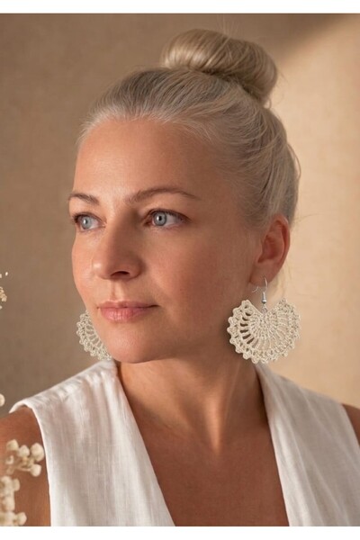 Lesy Luna Lace Lace Earrings