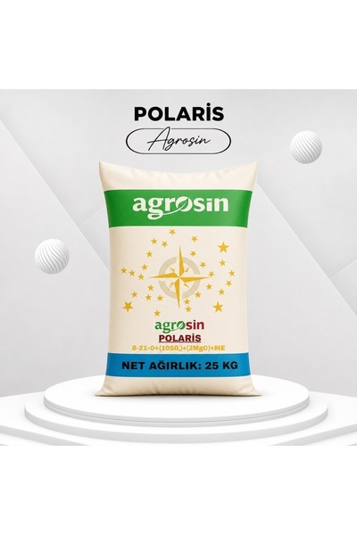 Agrosin Süper Taban Organomineral 8 21 0 10 So3 Me Granül Gübre (25KG)