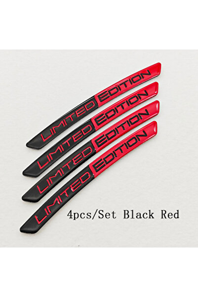 Choice Black Red 4pcs 4pcs Aluminum Car Wheel Hub Badge Rims Stickers For Aud...